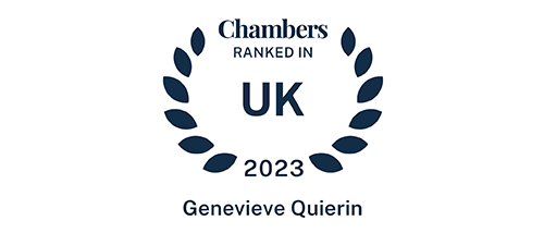 Genevieve Quierin - Ranked in Chambers UK 2023